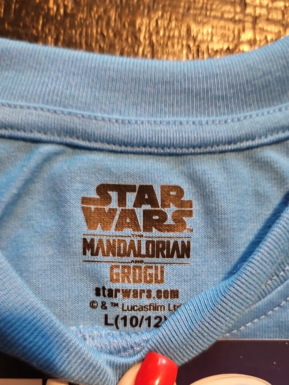 Star Wars Blue Mandalorian & Grogu Kids 2-Piece Pajama Set